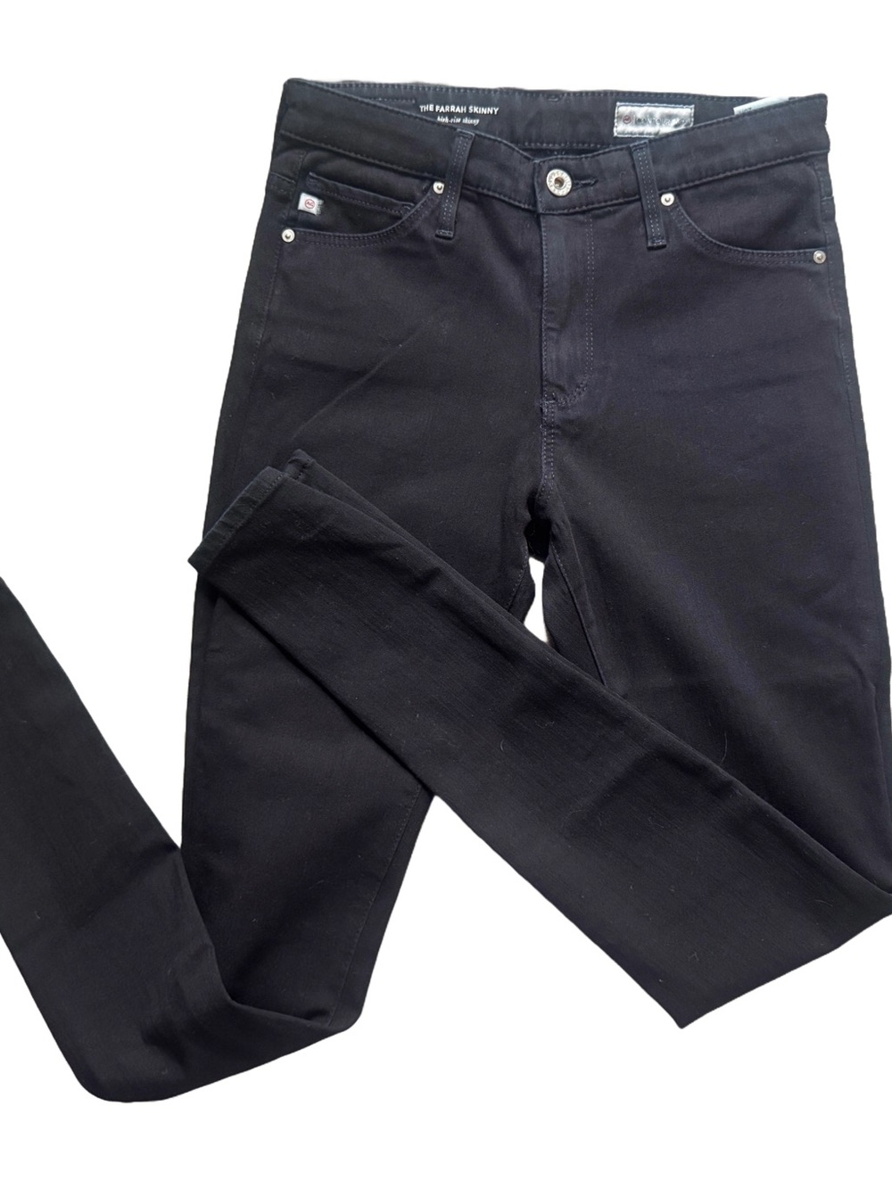 Ag Adriano Goldschmied Women’s Farrah Skinny Jeans - Black